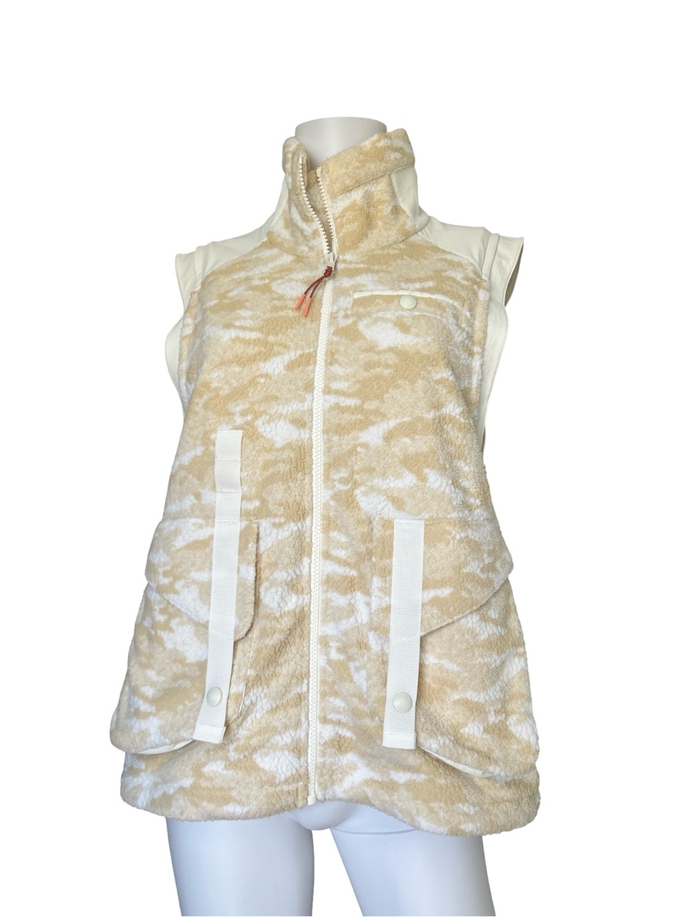 Outdoor Voices Primofleece Vest Rec Trek Gorpcore Neutral Womens Size Medium
